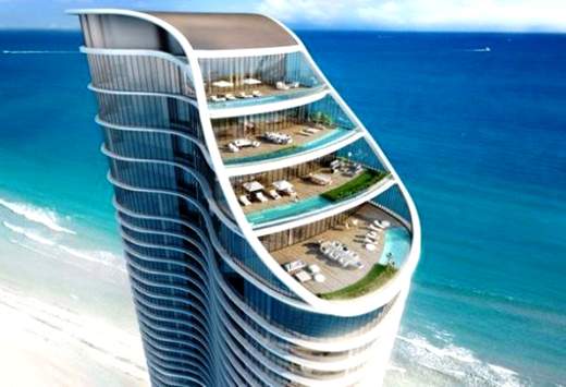 ساخت برجی متفاوت در ساحل فلوریدا