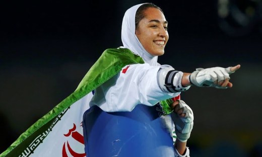 کسب نخستین مدال المپیک تاریخ ورزش بانوان ایران توسط "کیمیا علیزاده"