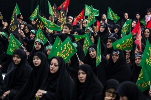 حضور پرشور بانوان تهرانی در دهمین گردهمایی "زنان عاشورایی"