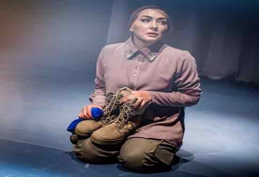 چهره هانیه توسلی در نقش همسر یک سرباز آمریکایی