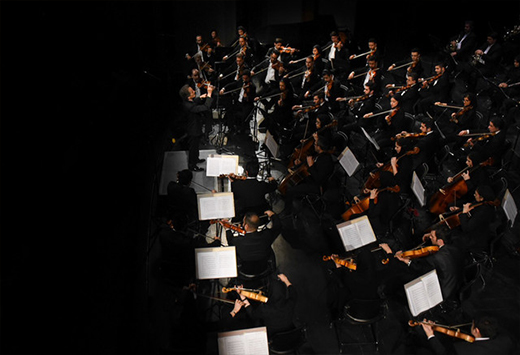 اجرای ارکستر سمفونیک در دومین شب جشنواره موسیقی فجر