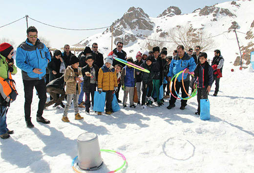 بازدید رییس سازمان ورزش از چهارمین جشنواره بازی های زمستانی