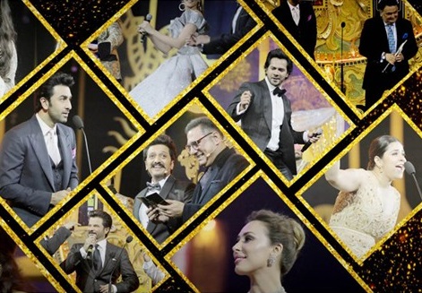 گردهمایی ستارگان سینمای هند امروز برای مراسم اسکار بالیوود در بمبئی
